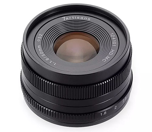 焦点工房が七工匠の単焦点レンズ「7Artisans 50mm F1.8」を発売 - デジカメinfo