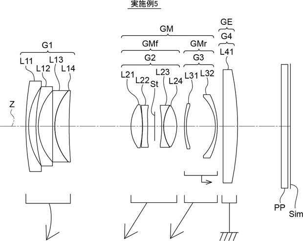 富士フイルムGFX用の「20-35mm F4」「24-50mm F4.5-5.6」の特許出願 - デジカメinfo